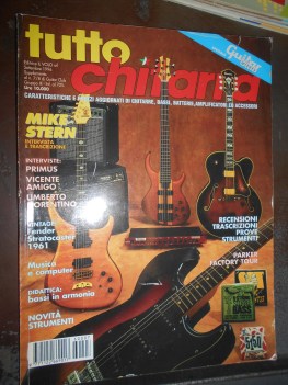 tutto chitarra rivista settembre 1996