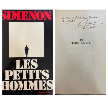 petits hommes simenon AUTOGRAFATO