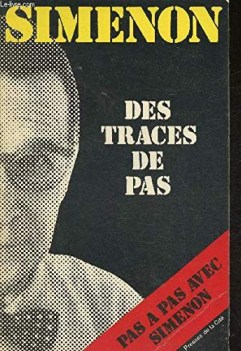 des traces de pas Simenon AUTOGRAFATO