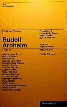 pensiero e visione in rudolf arnheim