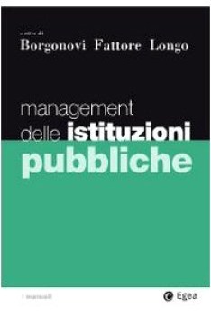 management delle istituzioni pubbliche