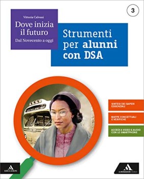 dove inizia il futuro 3 dsa per la scuola media con ebook