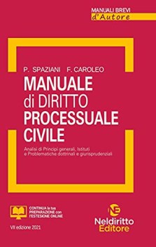 manuale di diritto processuale civile nuova ediz