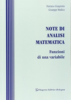 note di analisi matematica funzioni di una variabile