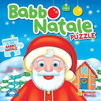 babbo natale libro puzzle ediz a colori