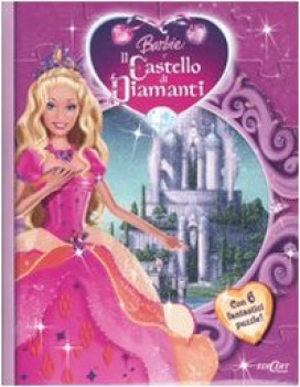 barbie e il castello di diamanti libro puzzle edizione illustrata