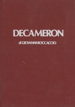 decameron 3 VOLUMI+la tradizione boccaccesca