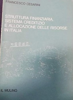 struttura finanziaria sistema creditizio e allocazione delle risorse in Italia