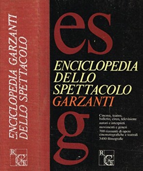 enciclopedia dello spettacolo