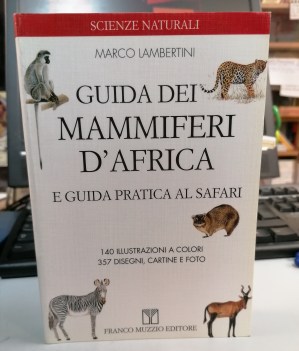 guida dei mammiferi d\'africa e guida pratica al safari