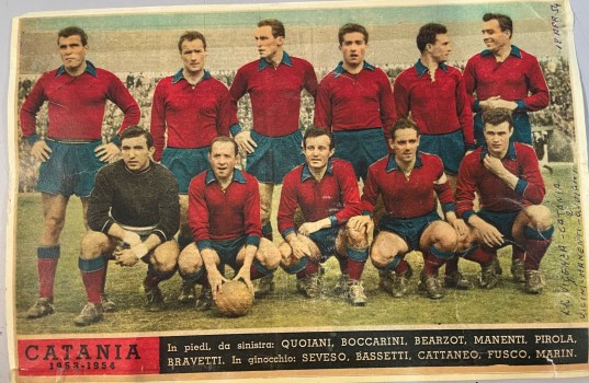 squadra calcio catania 1953-1954