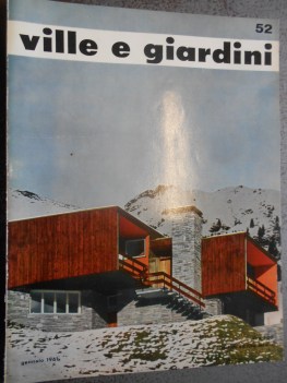 VILLE E GIARDINI gennaio 1961 numero 52