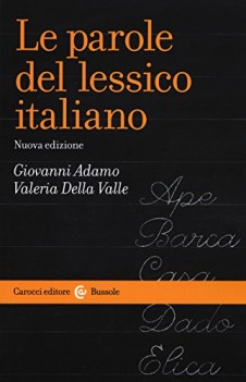 parole del lessico italiano