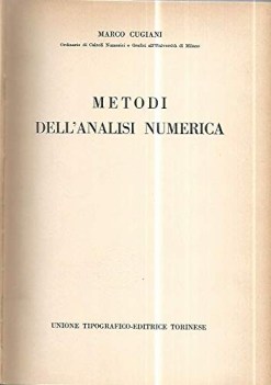 metodi dell\'analisi numerica