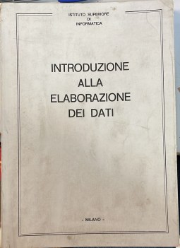 introduzione all\'elaborazione dei dati