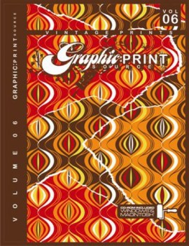 graphic print source vol.6 vintage prints cd-rom included