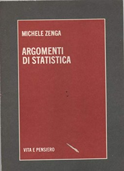 argomenti di statistica vol 1