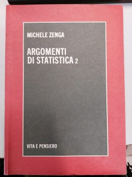 argomenti di statistica vol 2