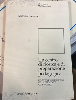 centro di ricerca e di preparazione pedagogica