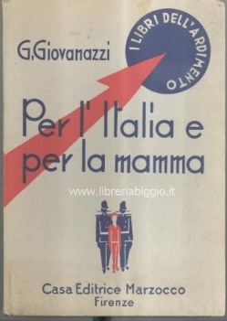 per l\'italia e per la mamma