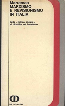 marxismo e revisionismo in italia dalla critica sociale al dibattito