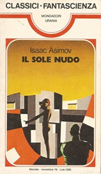 sole nudo mondadori urania 1978