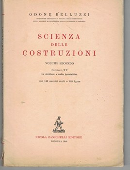 scienza delle costruzioni volume secondo