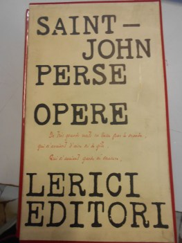 opere poetiche di saint john perse volume primo