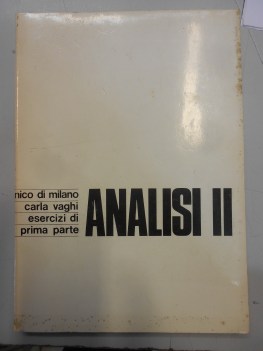 esercizi di analisi matematica 2 parte prima