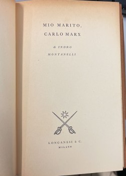 mio marito carlo marx ed. del 1954