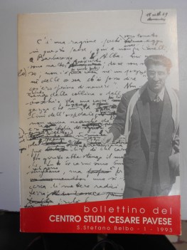 bollettino del centro studi cesare pavese