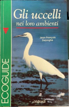 uccelli nel loro ambiente