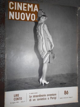 cinema nuovo 86 DELIA SCALA luglio 1956