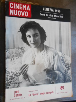 cinema nuovo 89 ANTONELLA LUALDI settembre 1956