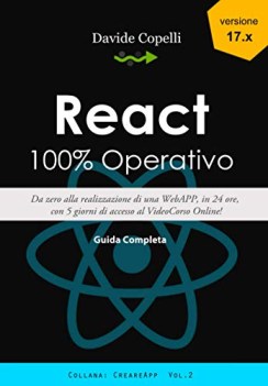 react 100% operativo da zero alla realizzazione di una webapp in 24h