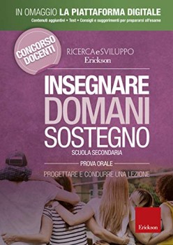 insegnare domani sostegno progettare e condurre una lezione scuola