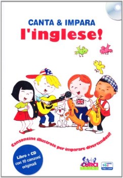 canta e impara linglese ediz illustrata con cd audio