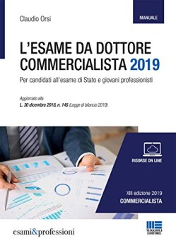 esame da dottore commercialista 2019