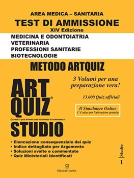 Artquiz studio xiv edizione aa 2022-23 test di ammissione per medi