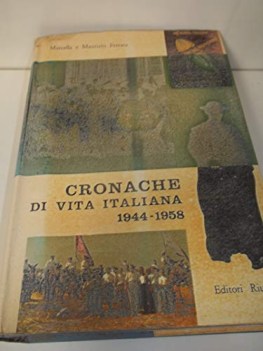 cronache di vita italiana 1944-1958