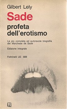 sade profeta dell\'erotismo