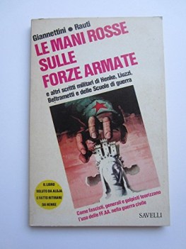 mani rosse sulle forze armate