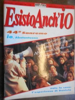 esisto anch\'io febbraio/marzo 1994 anno 2 numero 1