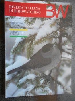 rivista italiana birdwatching ottobre/dicembre 1993 BW