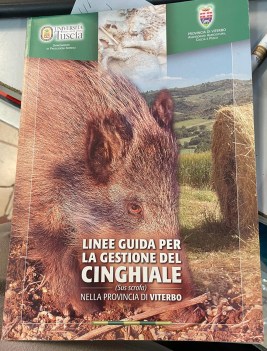 linee guida per la gestione del cinghiale