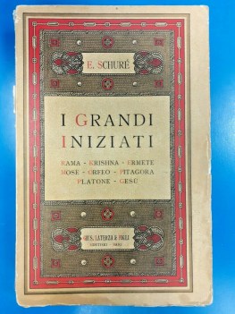 Grandi iniziati Storia segreta delle Religioni