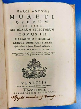 Operum in Usum Scholarum Selectorum Tomus III