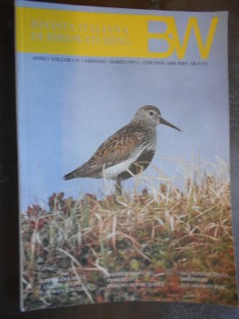 rivista italiana birdwatching gennaio/marzo 1993 BW