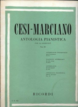 cesi e marciano antologia piaistica per a gioventu fase III