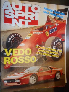 autosprint 1984 n 9 vedo rosso